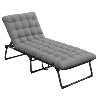 Solterra Outdoor Folding Chaise Lounge