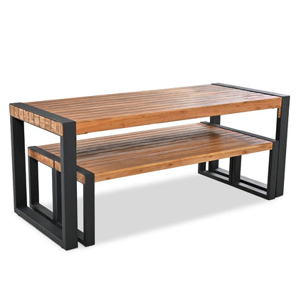 Ashford Outdoor Acacia Wood Bench