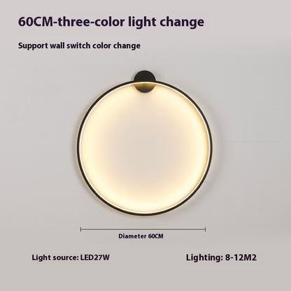HaydnHalo Minimalist Round LED Lamp – Modern Wireless Wall Light