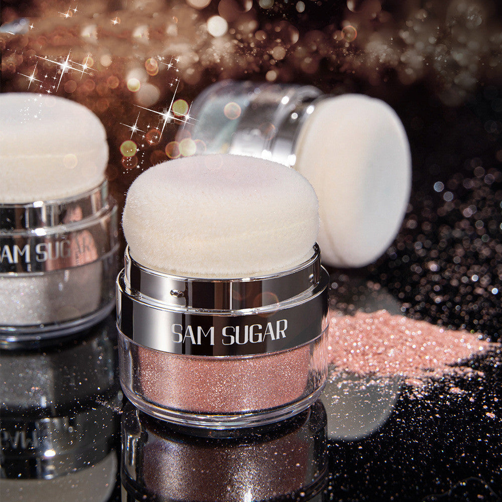 SAM SUGAR Air Cushion Shimmer Body Powder