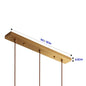 HinodeGlow Japanese Porcelain Chandelier – Artful Light in Minimalist Form