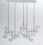 Norival Gold Bubble Chandelier