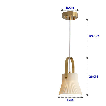 HinodeGlow Japanese Porcelain Chandelier – Artful Light in Minimalist Form