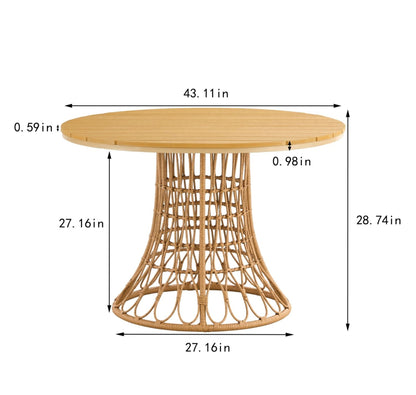 Bamboo Dining Table