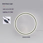 HaydnHalo Minimalist Round LED Lamp – Modern Wireless Wall Light