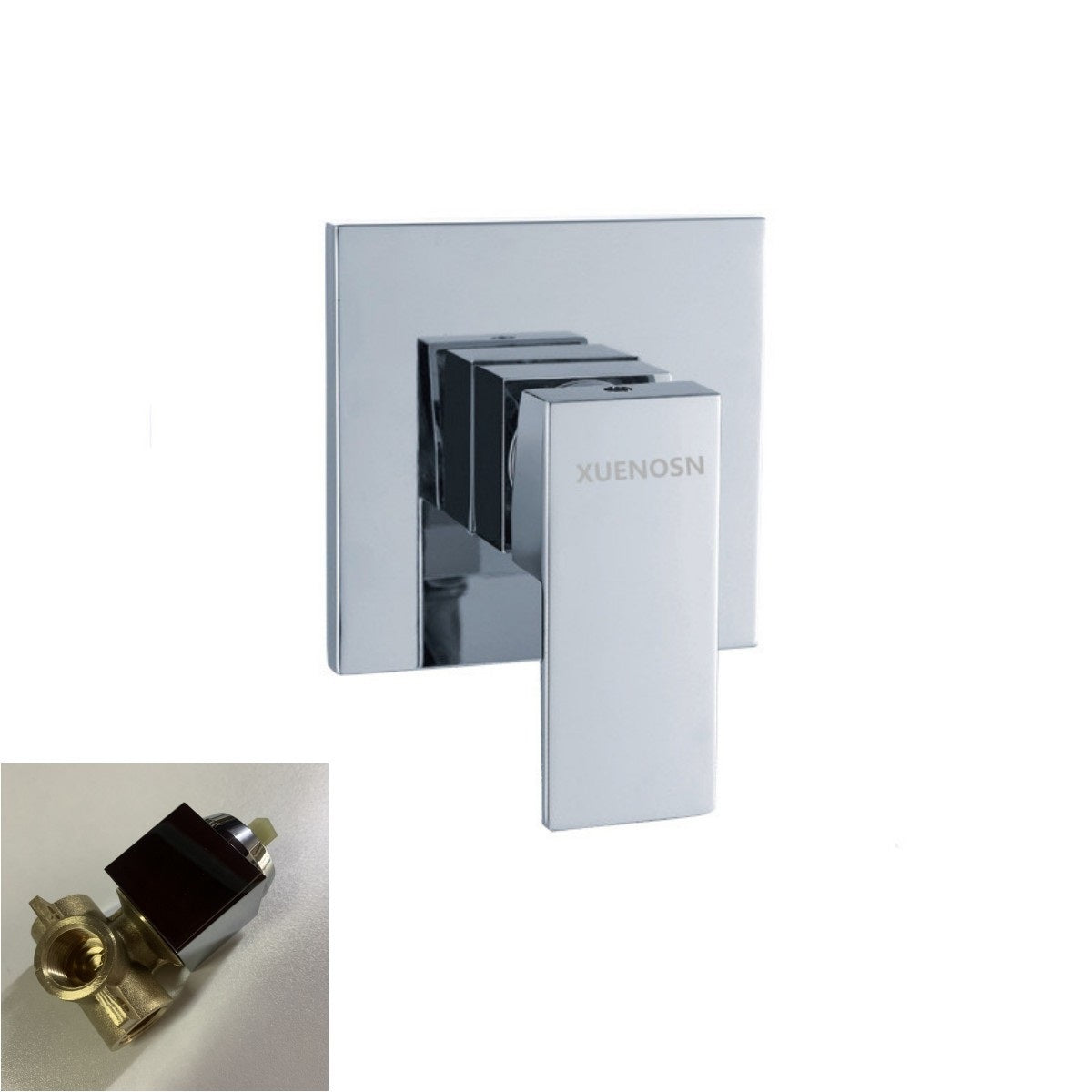 Hydra Three-Way Concealed Hot & Cold Shower Faucet