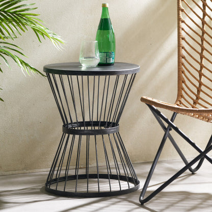 Arden Outdoor Iron Side Table