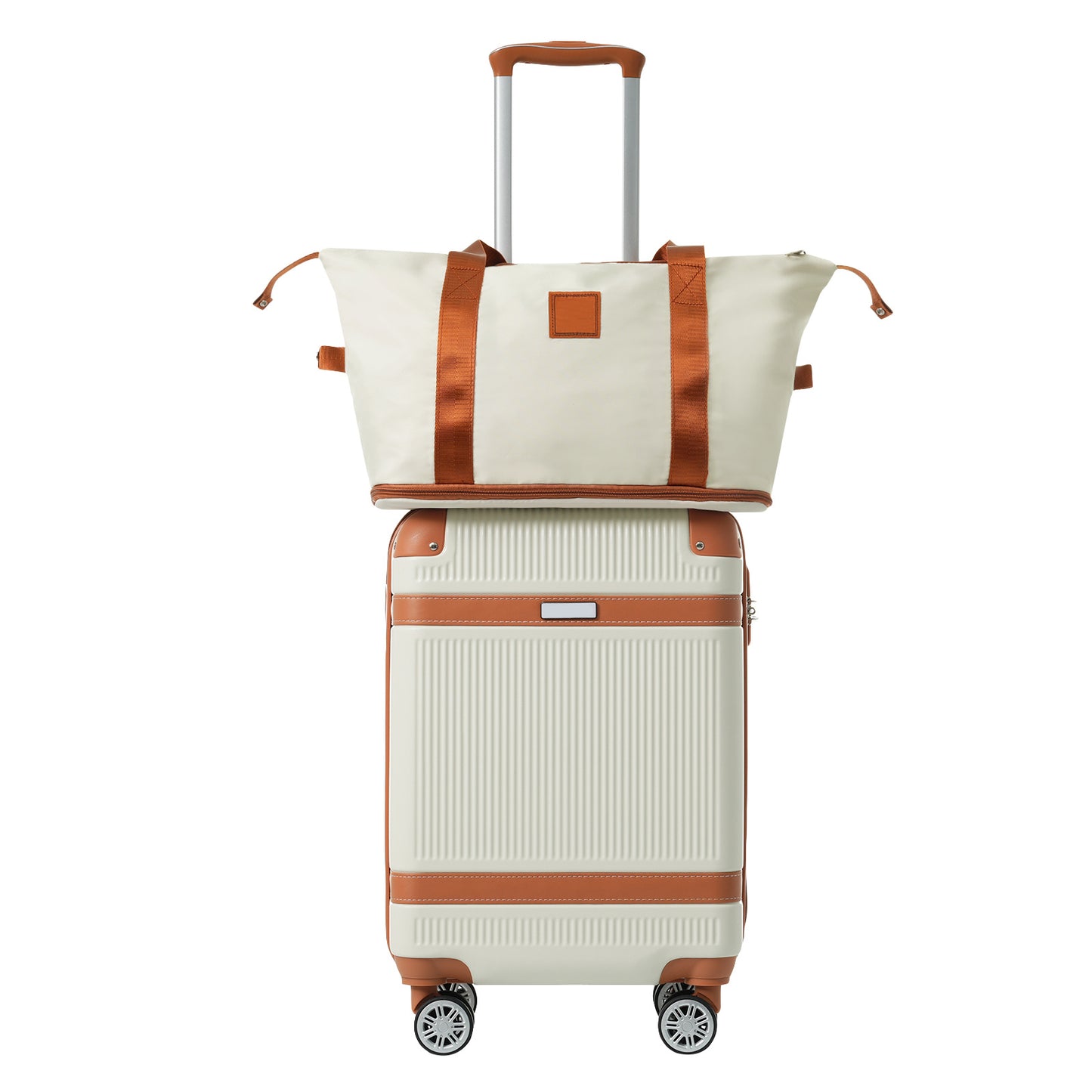 Arlo | 3-Piece Minimalist Luggage Set – White