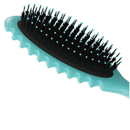 Curl Defining Bounce Hair Brush Boar Bristle Detangling Shaping Hairpick Hairbrushes