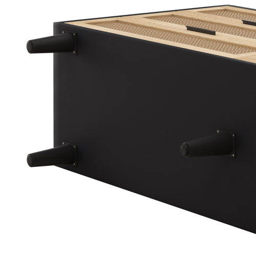 Brenvara 6-Drawer Rattan Dresser