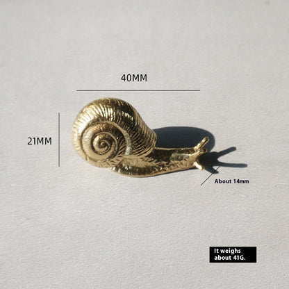 Brassco Snail Handle | European Vintage Cabinet Pull