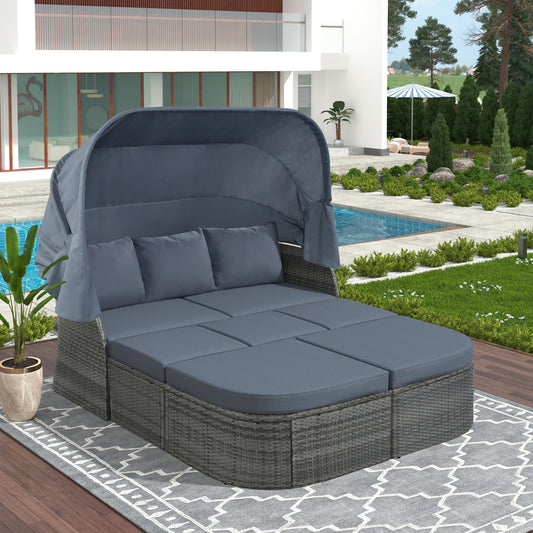 Avendale Outdoor Sunbed and Conversation Set