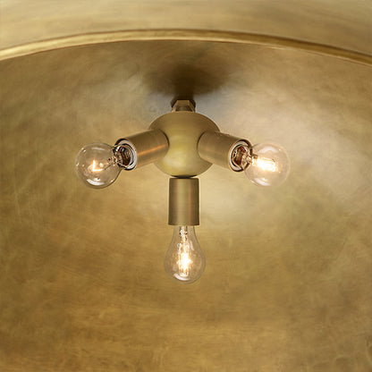 Briston Copper Bar Chandelier