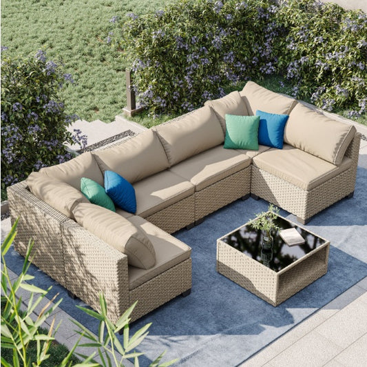 Marlowe 7-Piece Outdoor Lounge Set