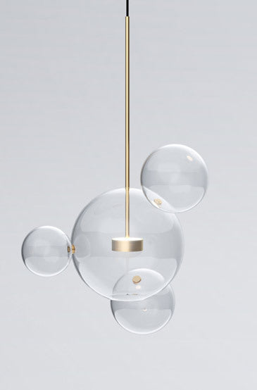 Norival Gold Bubble Chandelier