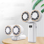 USB Portable Handheld Mini Fan ,Foldable, 5 Speed, USB Rechargeable, Display Screen