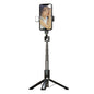 Bluetooth Selfie Stick Double Fill Light Desktop Live Broadcast